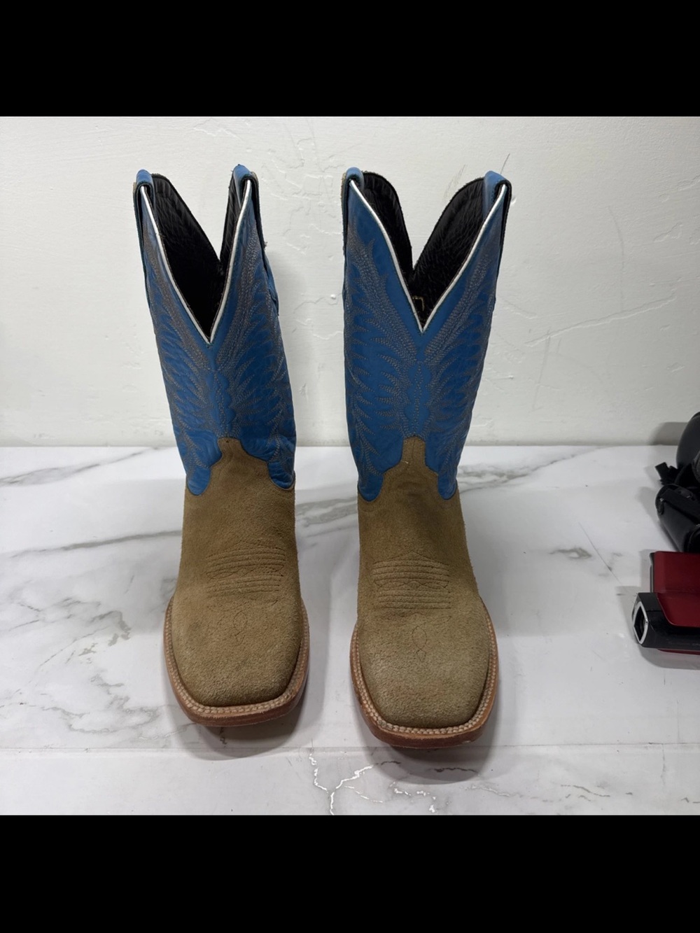 Resistol Cowboy Boots Size 8 D Men’s
